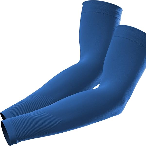 SEFLICA UPF 50+ Cooling Compression Arm Sleeves - Sun Protection With Thumb Hole For Men & Women - View #6