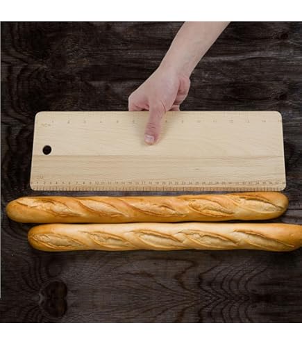 Planche De Transfert De Pain En Bois Pour Baguettes De Pain Français, Pains Et Ciabatta (33 Cm