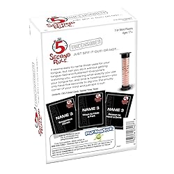 PlayMonster 5 Second Rule Uncensored - Fun Card