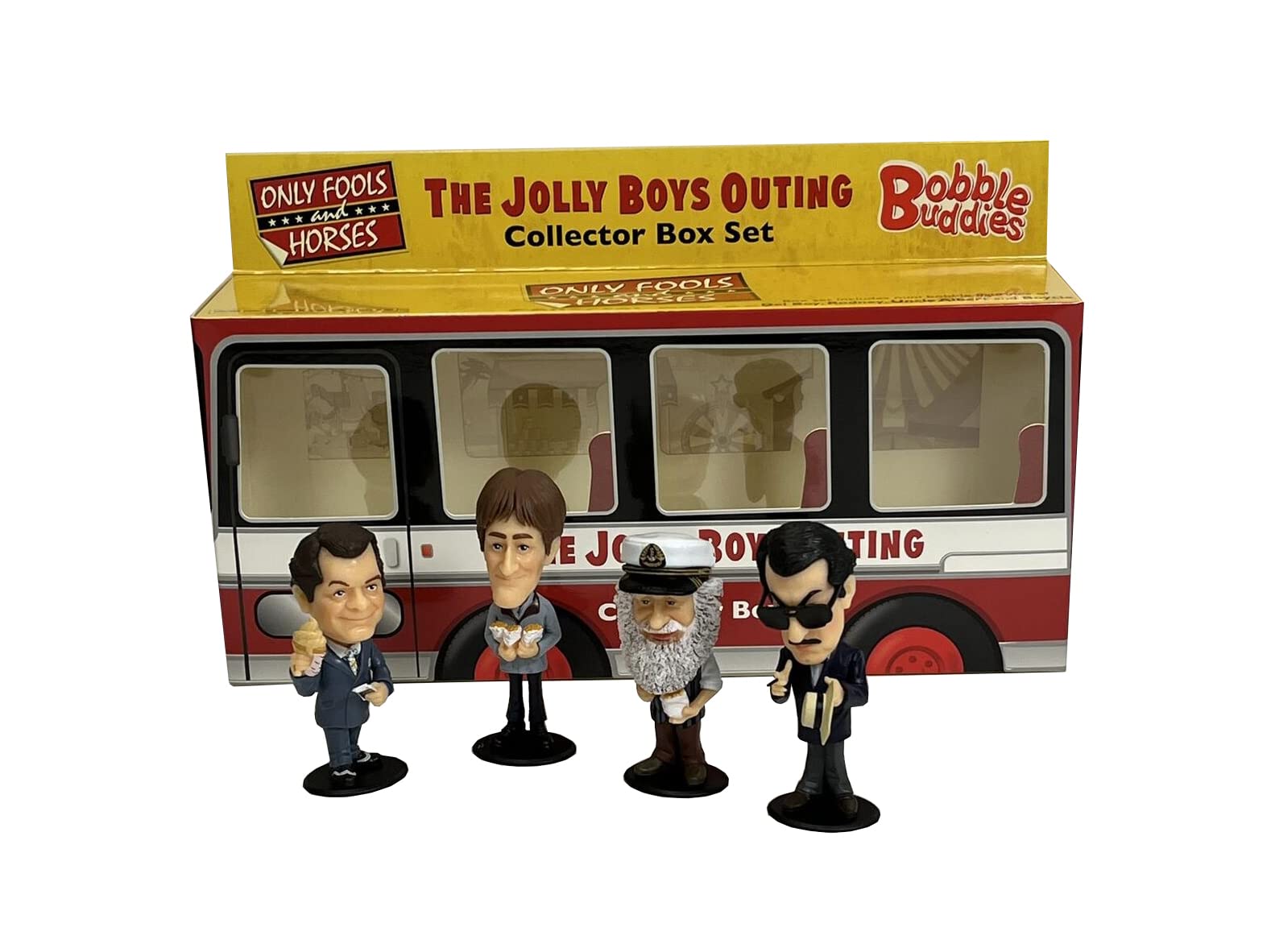 Sporting Profiles Only Fools and Horses The Jolly Boys Outing Bobble Buddies bobblehead Coach Economy Set BUNDLE with FREE DIPSTICK