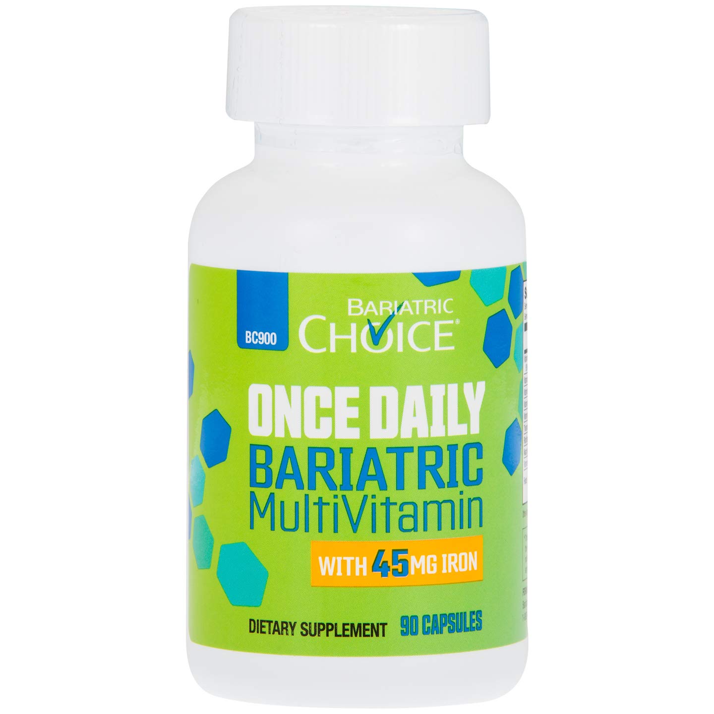 Bariatric Choice ONCE DAILY Bariatric Multivitamin Capsule with 45 mg
