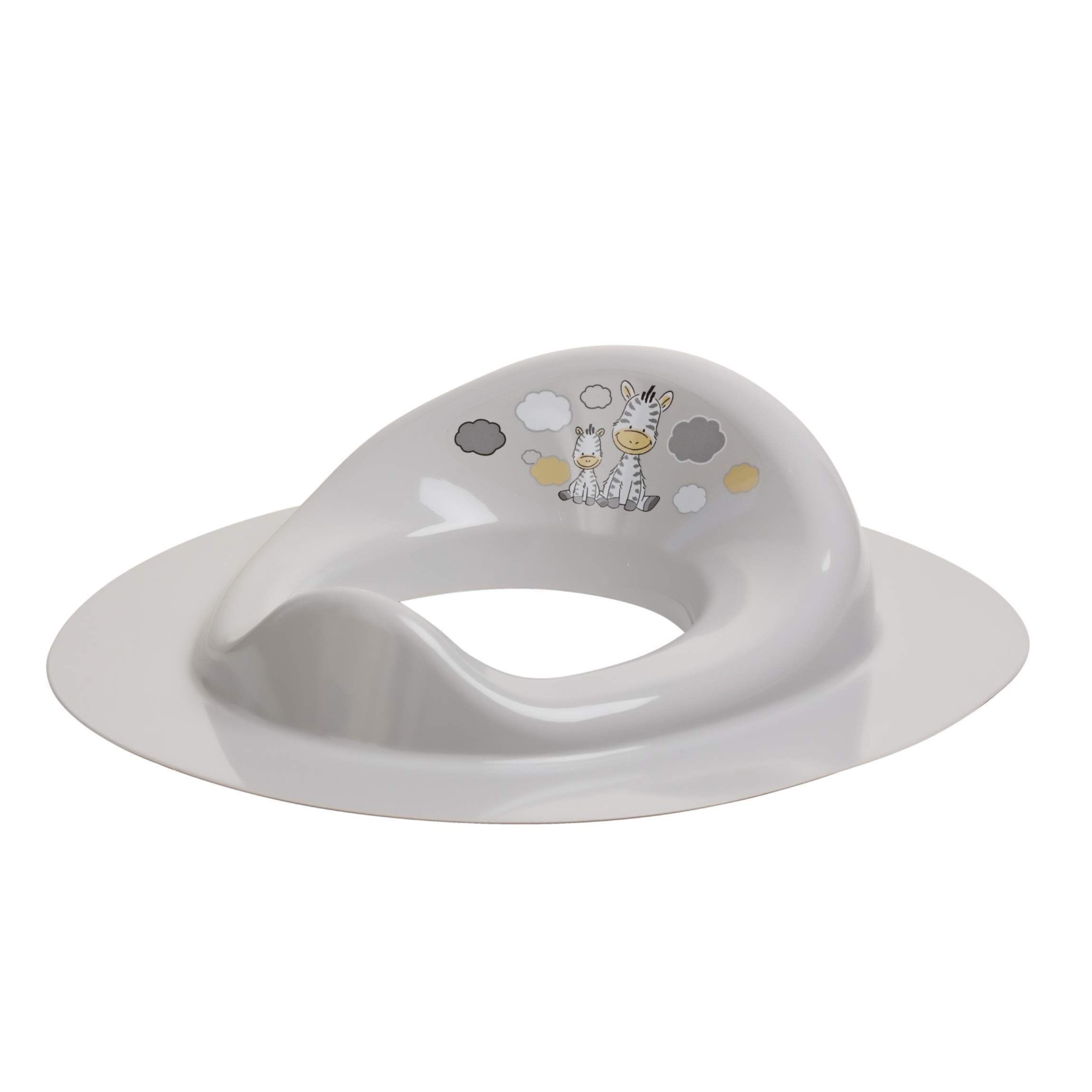 Baby Kids Toddler Plastic Potty Ring Toilet Seat Chair Trainer Training Portable Insert Seat Boys and Girls 12m+ Grey