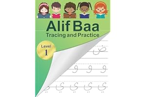 Alif Baa Tracing and Practice: Arabic Alphabet letters Practice Handwriting WorkBook for kids, Preschool, Kindergarten, and B