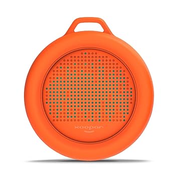 Xoopar Waterproof Bluetooth Shower Speakers Outdoor Wireless Portable Speaker With Removable Suction Cup Carabiner Support Tf Card Soft Silicone