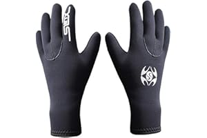 RZJZGZ SLINX 3mm Neoprene Diving Gloves Non-Slip Wear-Resistant Swimming Surfing Fishing Diving Gloves Kayaking Canoe Gloves 