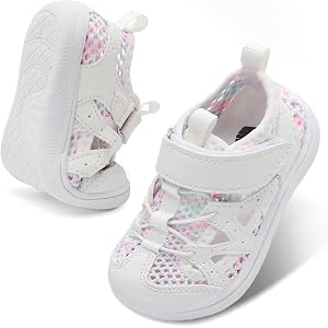 BARERUN Toddler Sandals Barefoot Kids Water Shoes Wide Boys Girls Summer Non-slip Beach Swim Pool Hiking Sport Auqa Sandals B