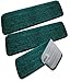 SLIM20 20 Inch Microfiber Mop Pads Washable Commercial Quality Replacement Refills (3)