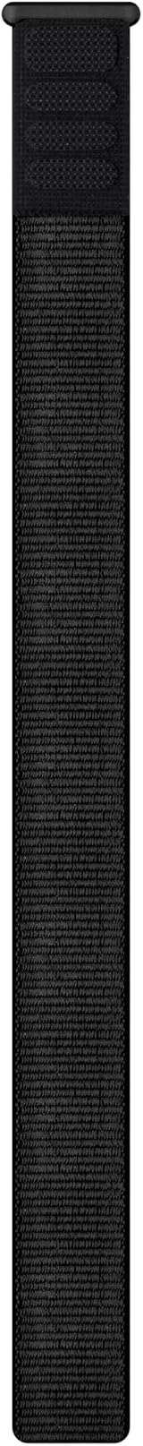Garmin UltraFit Watch Straps 22mm Nylon Black Lightweight Original Accessory view 2