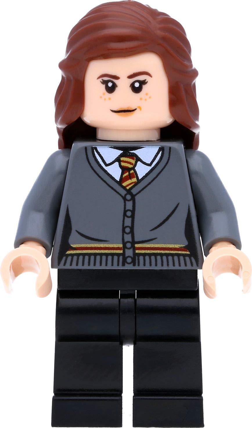 LEGO Harry Potter Mini Figure: Hermione Granger in Gryffindor Cardigan with Wands