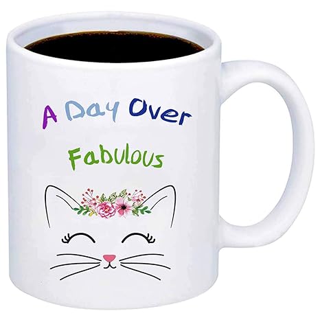 A Wonderful Day The Words Fun Mug Unique #unique #gifts #for #cat #lovers A Wonderful Day The Words Fun Mug Unique