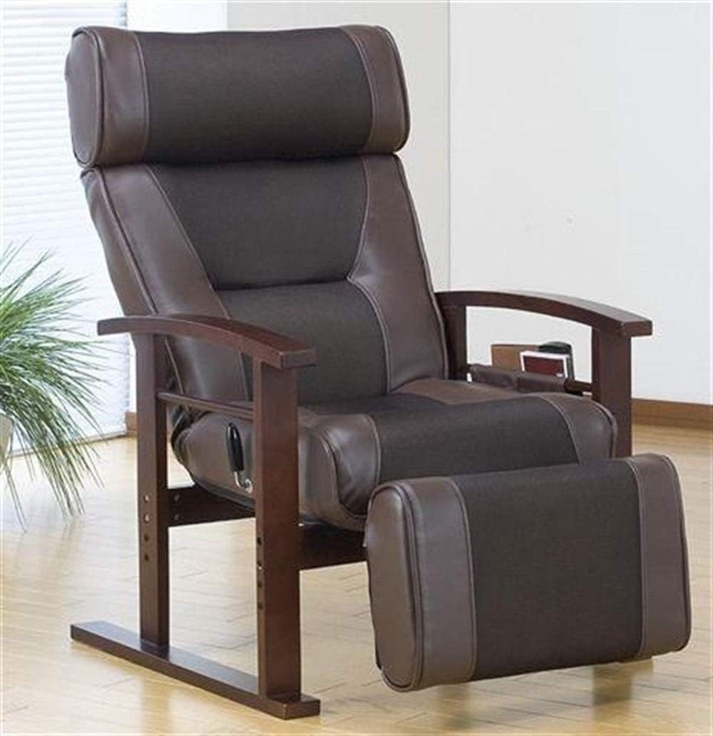 Height Adjustable Leather Recliner With Pull Out Stool Living Room Modern Reclining Sofa Chair Armchair Furniture For Elderly Foot Rest Stool,living room (Color : A3)