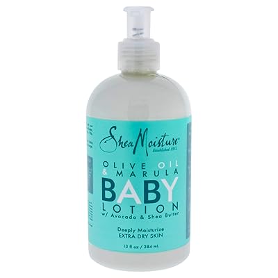 SheaMoisture Olive &amp; Marula Baby Head-To-Toe Lotion, 13 Fl Oz