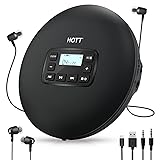 HOTT C204 Basic Portable CD Player with Anti-Skip