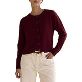Womens Casual Button Down Knitted Tops Solid Long Sleeve Sweater Cardigans Crew Neck Side Split Fall Tees