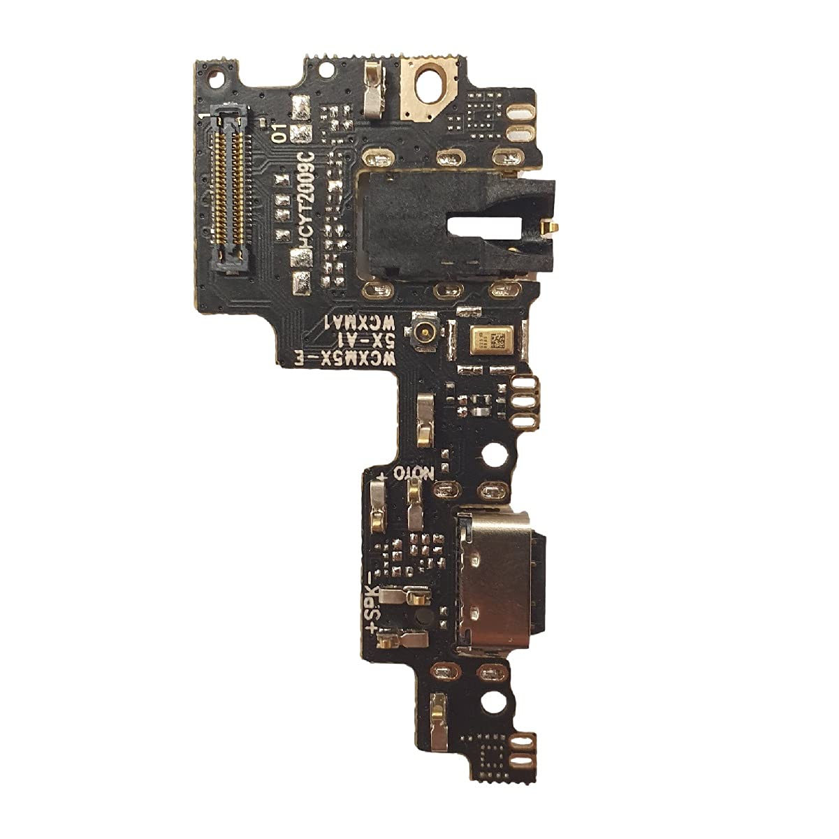 Smartex® Charging Port Flex cable compatible with Xiaomi Mi A1/5X/Note 5A/ S2 Y2 – Dock Connector + flex cable for Microphone, Home button, Loudspeaker, Antenna