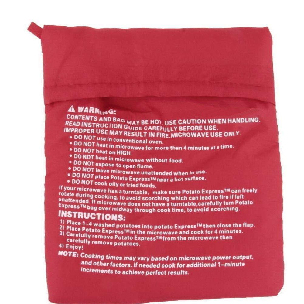 Conveniente de microonda de la patata Cocina de bolsa reutilizable ...
