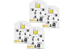 Gurtice New Upgraded 4 Pack WR55X11132 WR55X25754 LED Light for GE Refrigerator Replace WR55X30602 WR55X26486 PS4704284 3033142 EAP12172918 AP6261806
