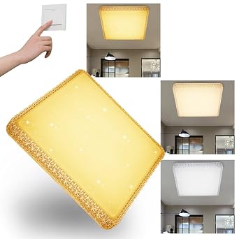 Vingo 60w Led Deckenlampe Starlight Effekt Deckenbeleuchtung