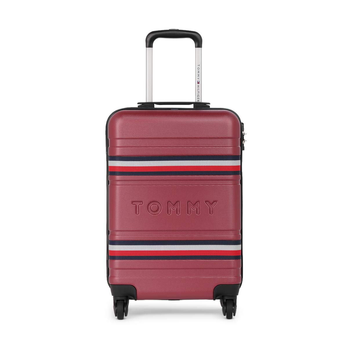 Buy Tommy Hilfiger ABS 57 cms Wine Hardsided Cabin Luggage (TH