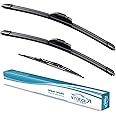 VTOGOI Wiper Blades With Rear Wiper Blades Set For Land Rover LR4 2010-2016 Automotive Replacement Windshield Wiper Blades, That Meet OEM Quality Easy DIY Install 22"+22"+16" (Set of 3)