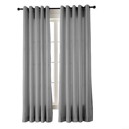 Amazon Com Chadmade Vintage Extra Wide Faux Dupioni Silk Curtain