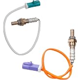 Dasbecan Oxygen O2 Sensor Set Compatible with Ford Fiesta 1.6L L4 2011-2019 | Upstream and Downstream Sensor (4 Pin )