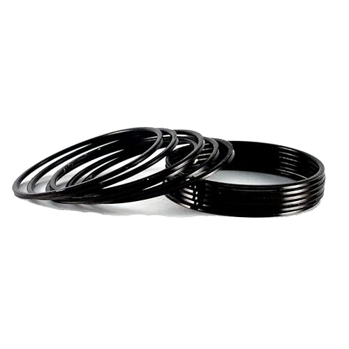Bangle Set for Women (Black) (ban1428-2.8)