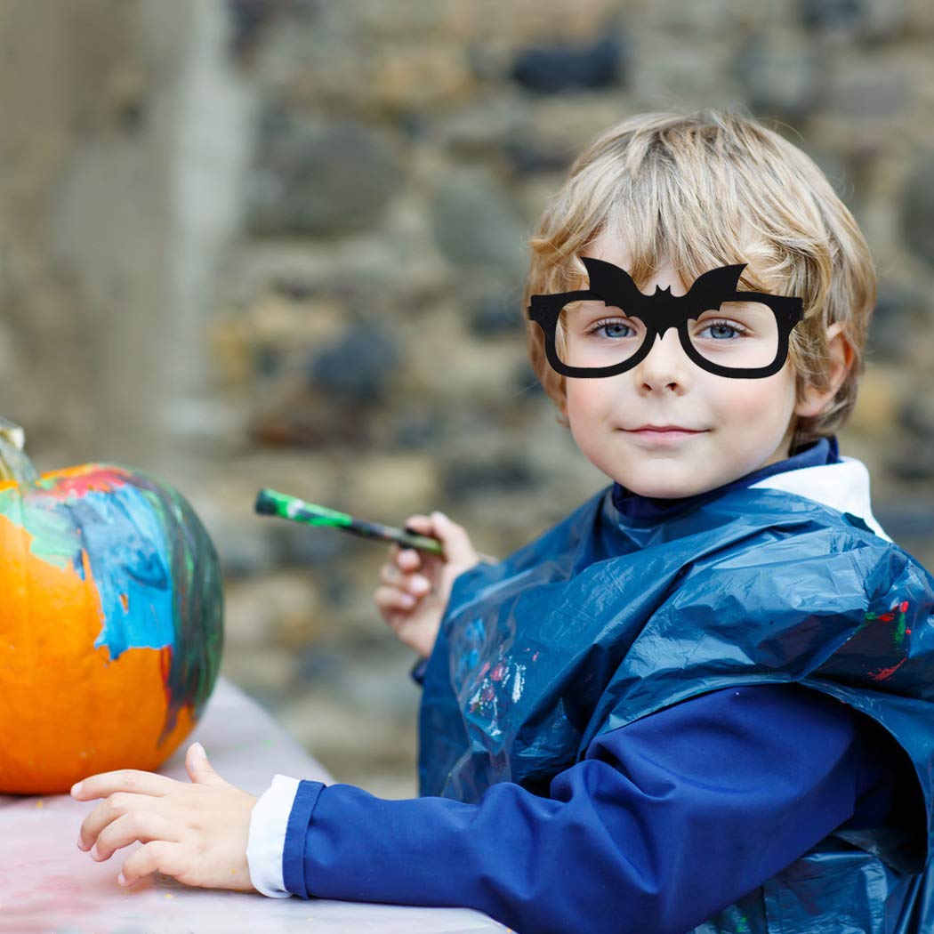 Halloween Mask Decorative Pumpkin Pirate Skeleton Head Felt Cosplay Mask Masquerade Mask for Kids (10 pics)