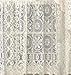 Lorraine Home Fashions Hopewell Lace Window Valance, 58-Inch by 12-Inch, White