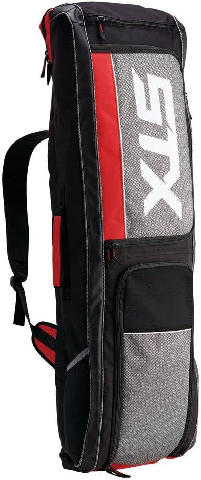 STX Field Hockey Passport Travel Bag, Black/Red : Sports & Outdoors