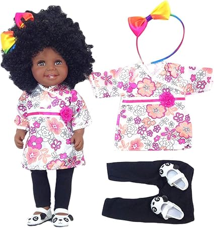 Amazon Com Icocol Black Girl Dolls African American Play Dolls