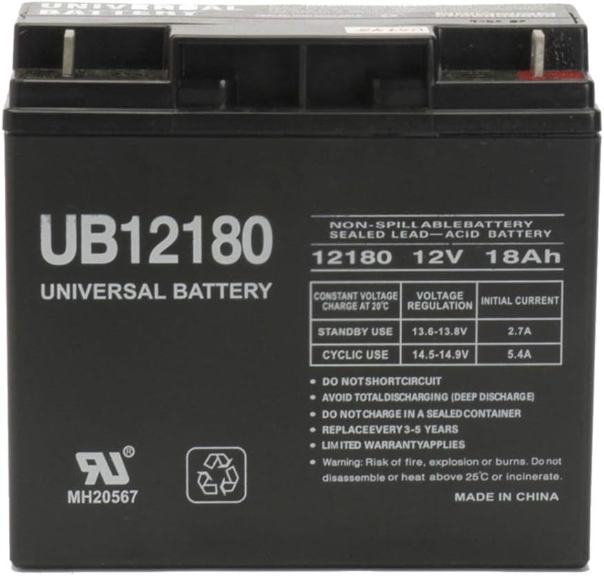 Universal Power Group 12V 18AH SLA Battery Replacement for CSB HR1290W