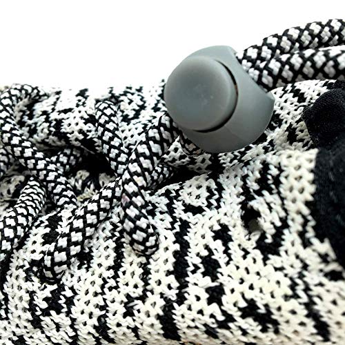 ACKLLR 60 Pcs Plastic Cord Locks, Single Hole End Spring Toggle Stopper Slider for Drawstring Backpack Rucksack Craft Supplies - 6 Colors,Round Ball Shape
