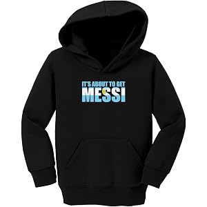 It's About To Get Messi Futbol Star Toddler/Youth Fleece Hoodie
