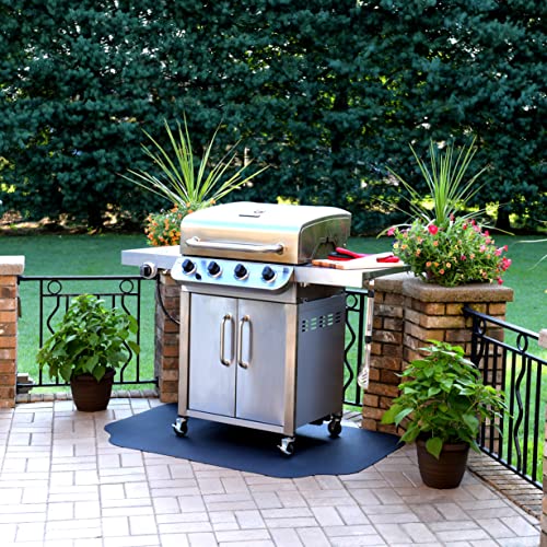 GRILLTEX Under the Grill Protective Deck and Patio Mat, 36 x 50 inches