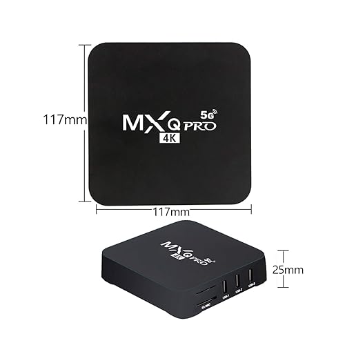 MXQ Pro 5G Android TV Box Quad Core Ram 2GB ROM 16GB 4K
