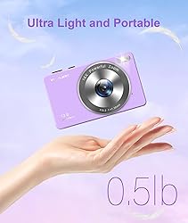 4K Digital Camera, VITALUXE FHD Kids Camera, Real