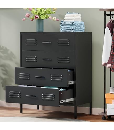 Dr. Organizer Expandable Dresser Drawer Dividers – 5-Piece Spring-Loaded Set, Fits Drawers 12-16” Wide