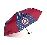 ADJOY9 Cartoon Print Pongee Cloth 8-rib Windproof