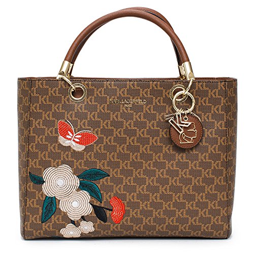 Buy KARL LAGERFELD Paris Miranda Floral Embroidered Floral Signature