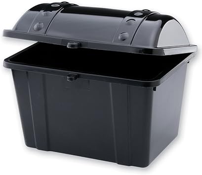 large plastic treasure chest
