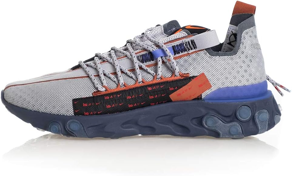 nike ispa react wolf grey