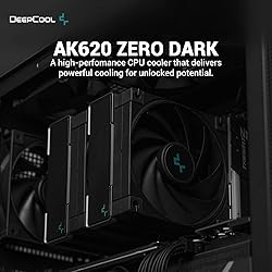 DeepCool AK620 Zero Dark CPU Air Cooler Mighty 260w