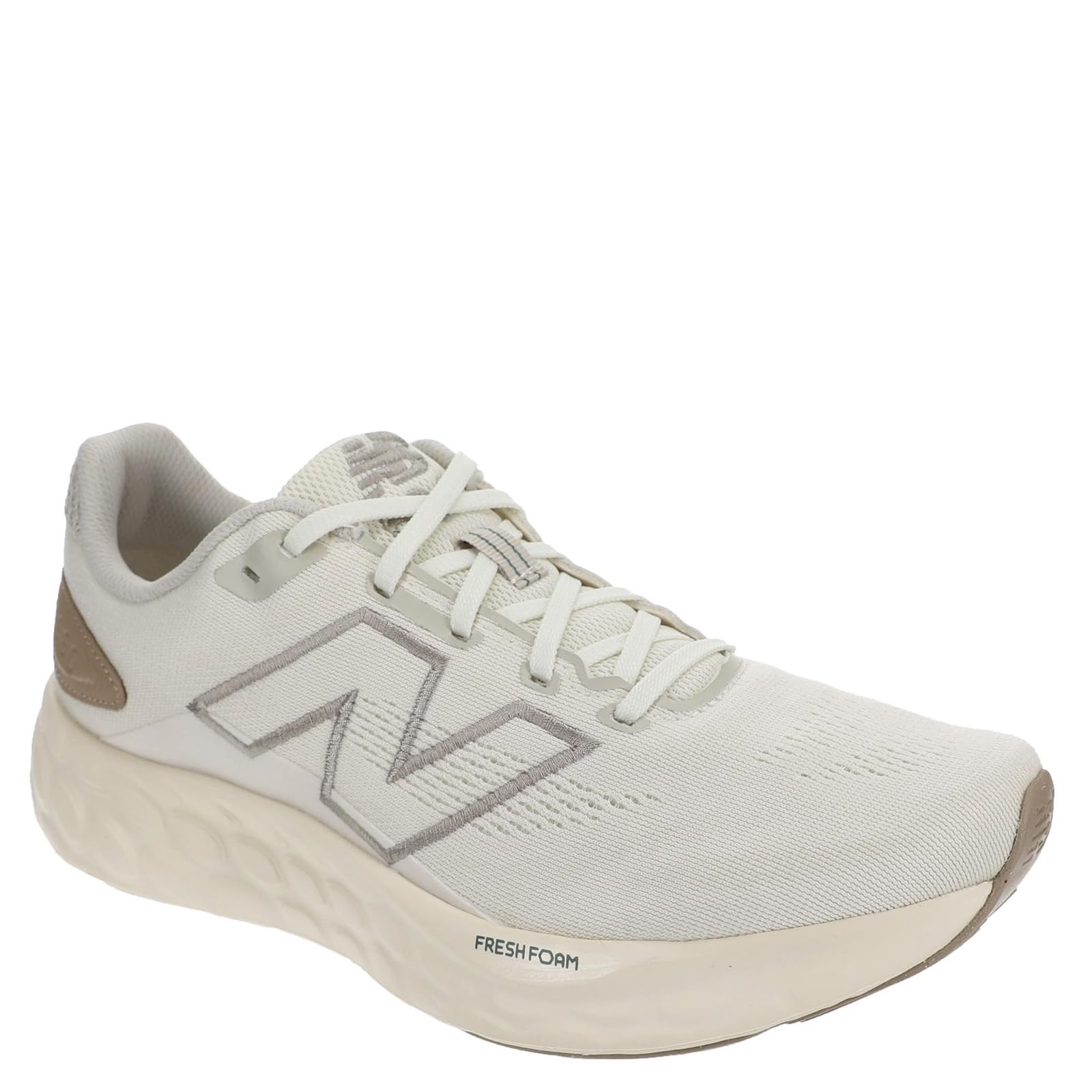 New Balance Women's Fresh Foam 680 V8 Running Shoe, Angora/Arid Stone/Angora, 5 Wide Image New Balance Women's Fresh Foam 680 V8 Running Shoe, Angora/Arid Stone/Angora, 5 Wide Image