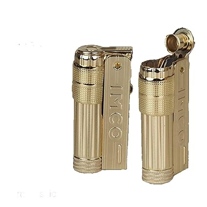 IMCO Classics Super 6700P Gold Logo Feuerzeug, Gold