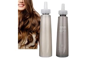 QINLORGO Hair Perm Liquid, Professional Hair Perm Water, Reusable Neutral 2Pcs for Hair Salon Home Use Waves Hair Perm Hair Home Water Kit
