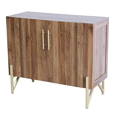 Roomfitters Mid Century Sideboard Buffet Table with Storage