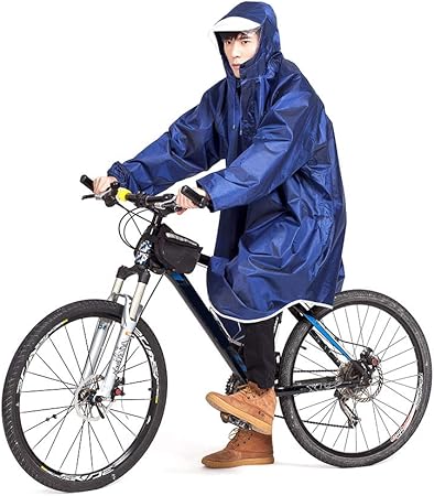 Amazon Co Jp レインコート レインポンチョ 自転車 バイク 男女兼用 車 バイク