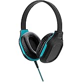Gumdrop DropTech On-Ear Wired Headphones No Mic | USB C - Long Tangle Free Chew-Proof Cord - Rugged Reliable Drop Tested and Comfortable for Kids K-12 Students Classroom and School Use