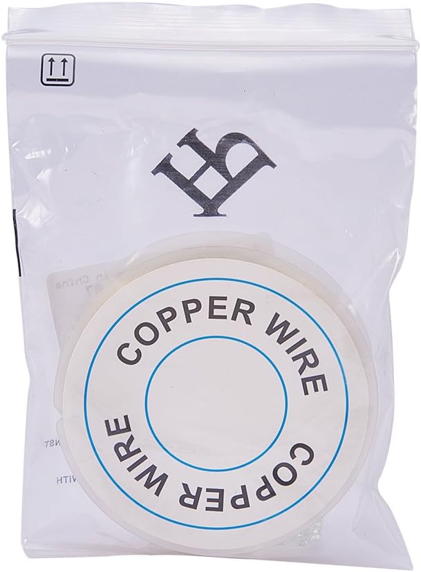 PH PandaHall 65.6ft 0.3mm Golden Copper Wire for Jewellery Making Craft Florist Wire Metal Beading Wires Gold Jewellery Armature Wires for Flower Wrapping Crafting 28 Gauge - Image 5